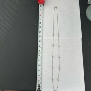 Loft sparkly and silver necklace